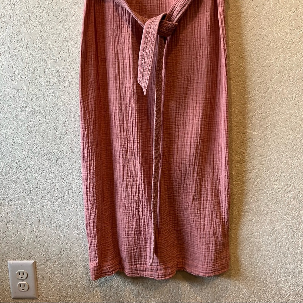 Faherty Pink Midi Dress - Picture 5 of 14